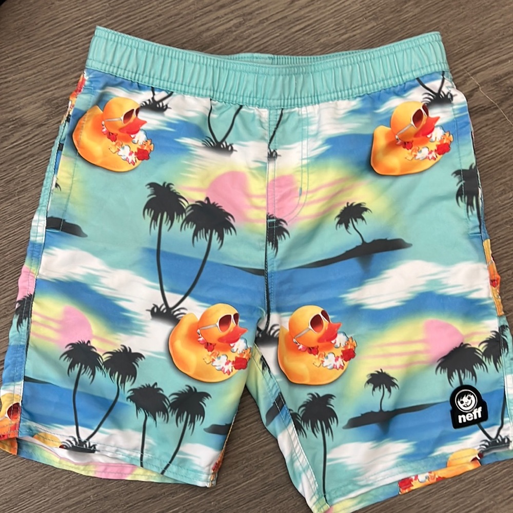 NEFF BOYS SWIM TRUNKS